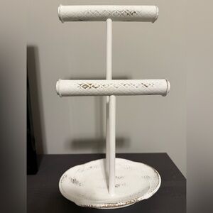 White Jewelry Stand